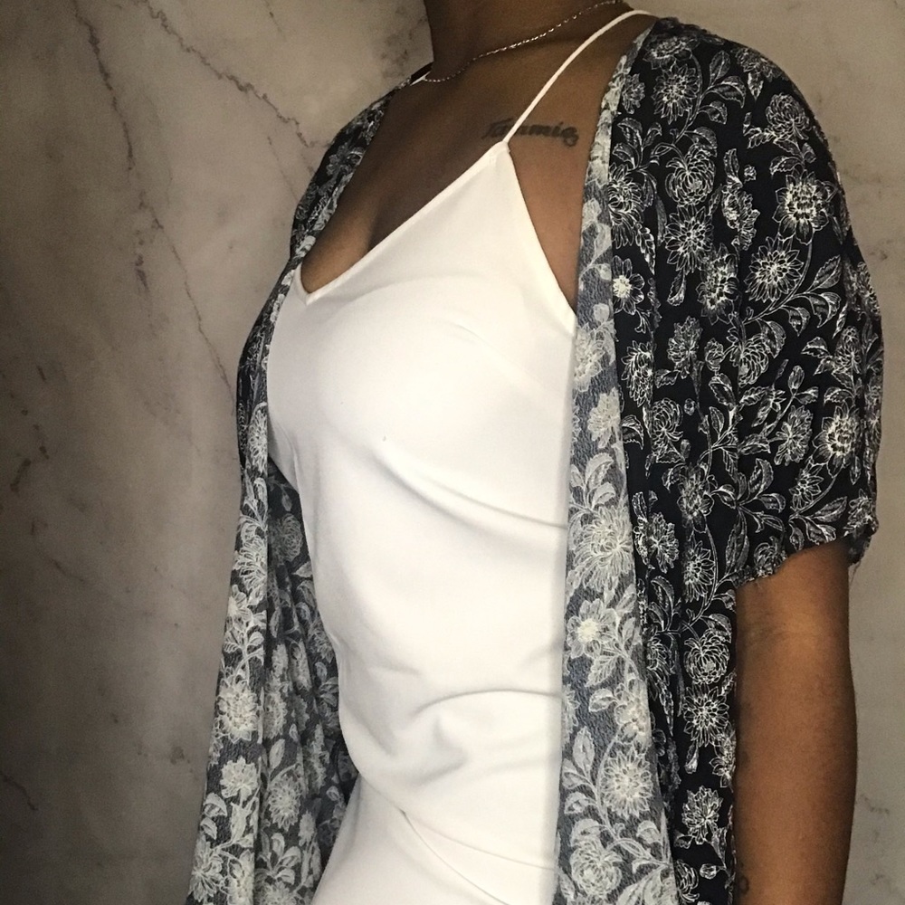 Floral kimono
